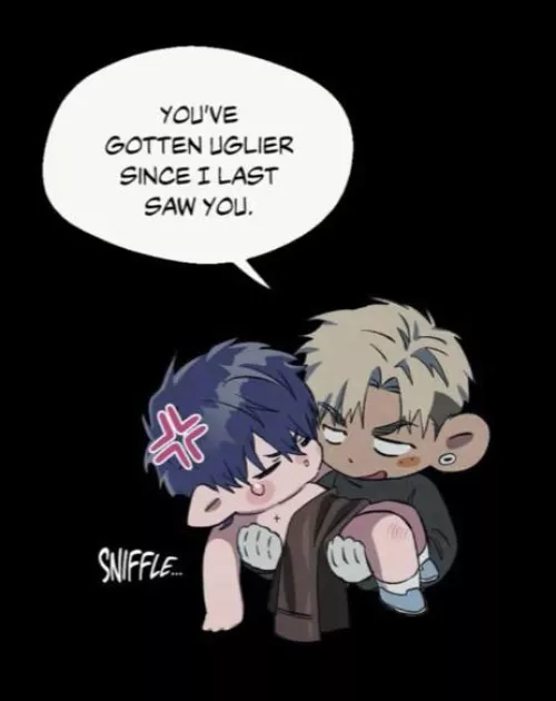 He is so mean (Title:The uninvited guest on my shoulder) 😭