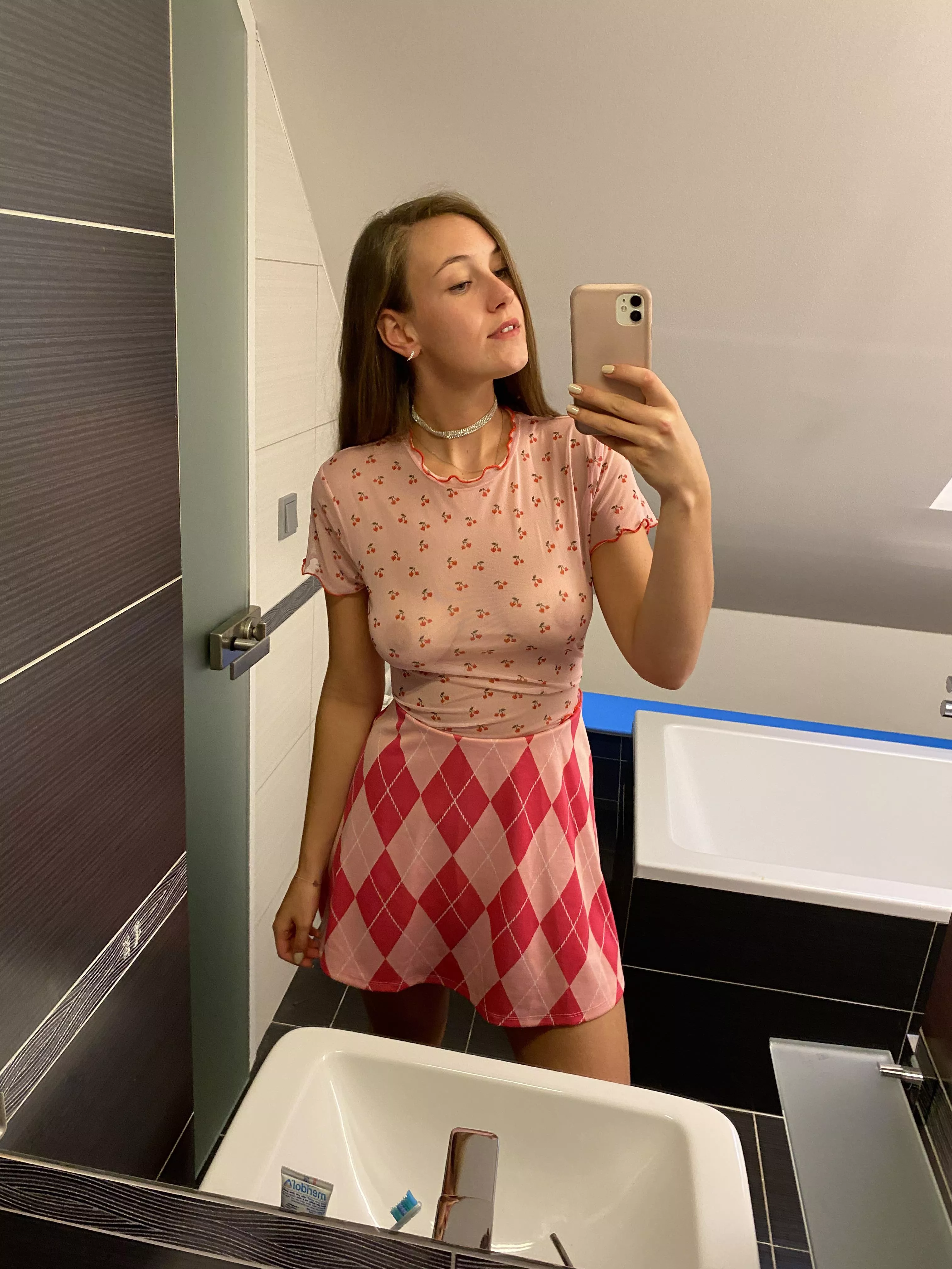 It’s always a thrill wearing skirts and no underwear