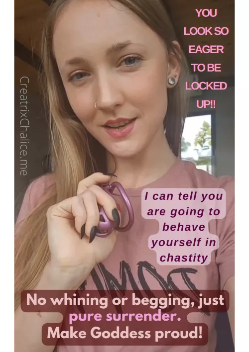 Just pure surrender...