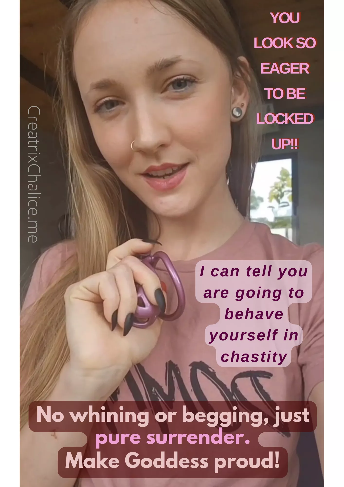 Just pure surrender...