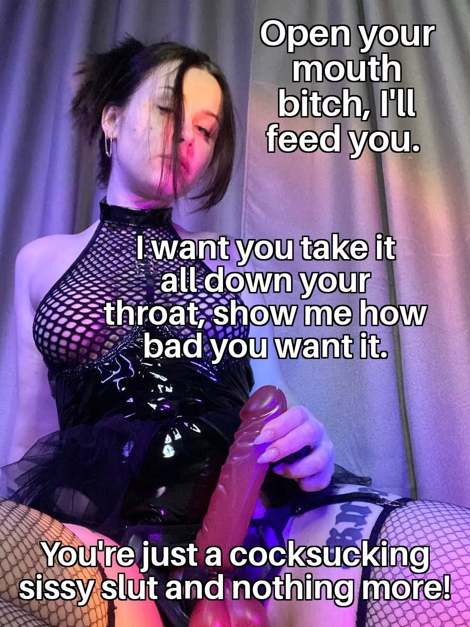 Open your mouth for Daddy’s cock 😏