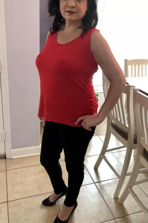 Perky in red to catch your attention