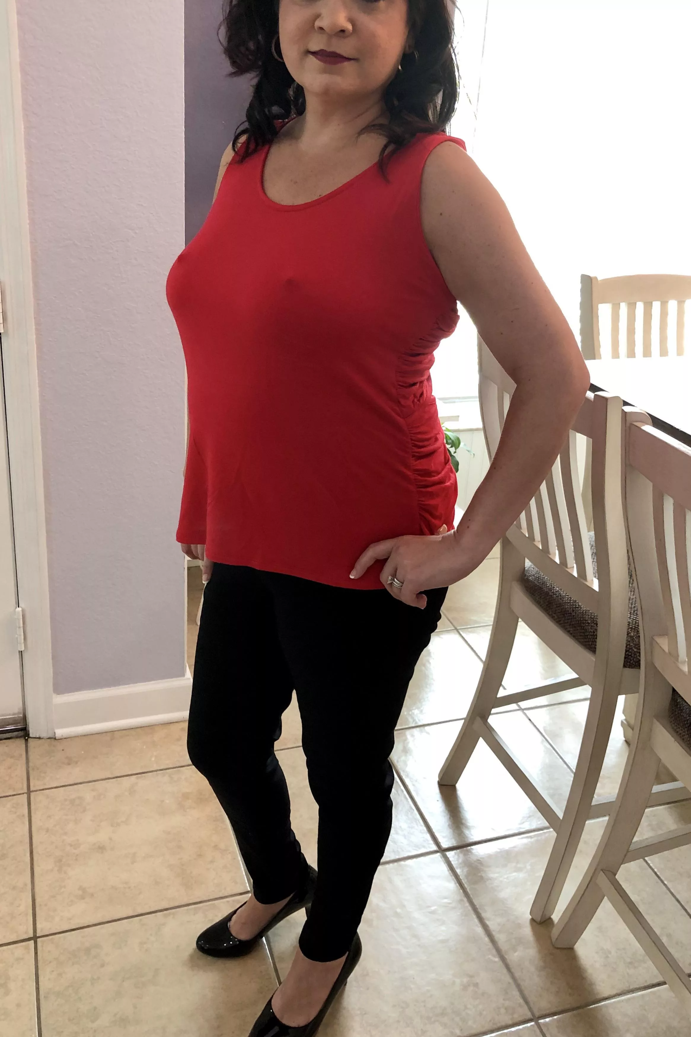 Perky in red to catch your attention