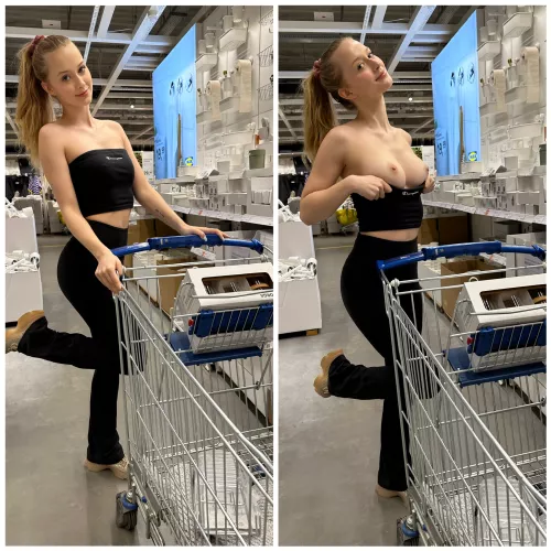 Quickly while the staff aren't looking ;)