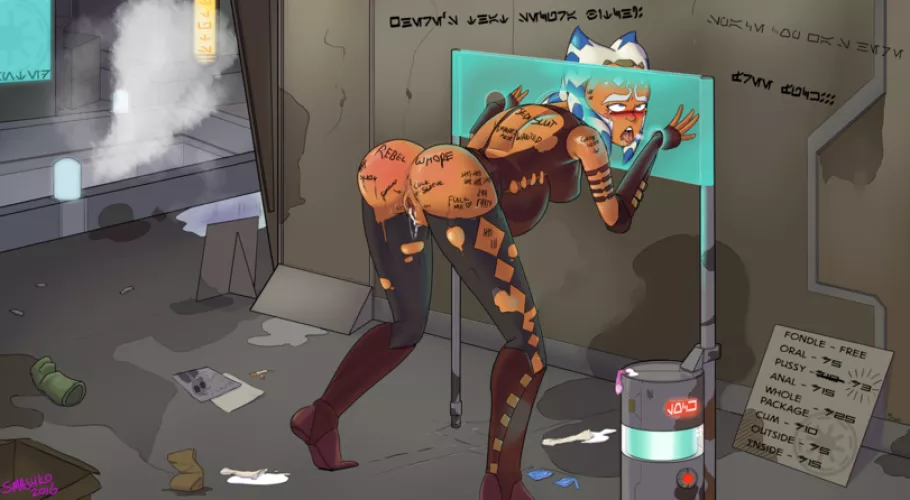 Ahsoka captured after order66 (SMASHKO)