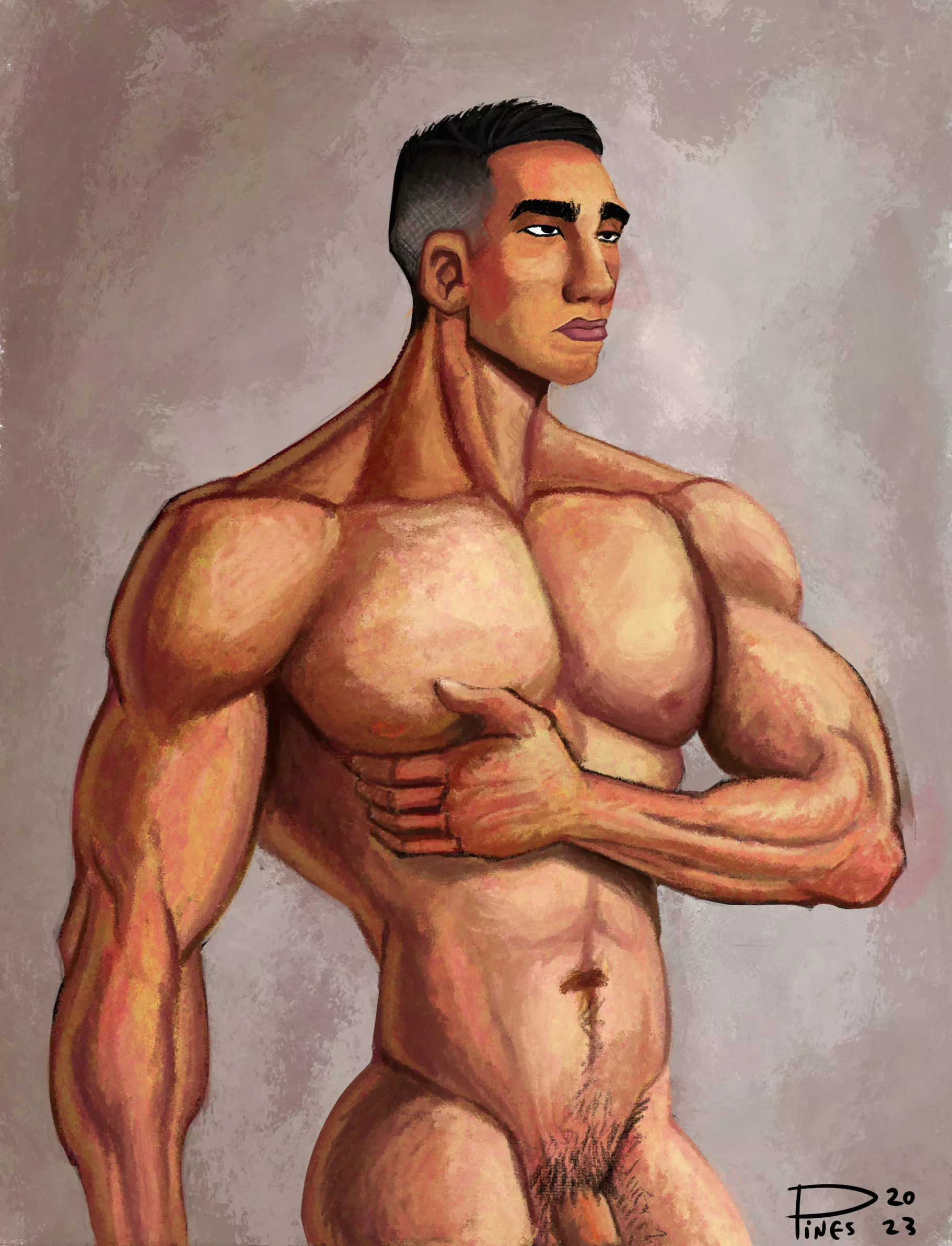 B i g p e c s (by me)