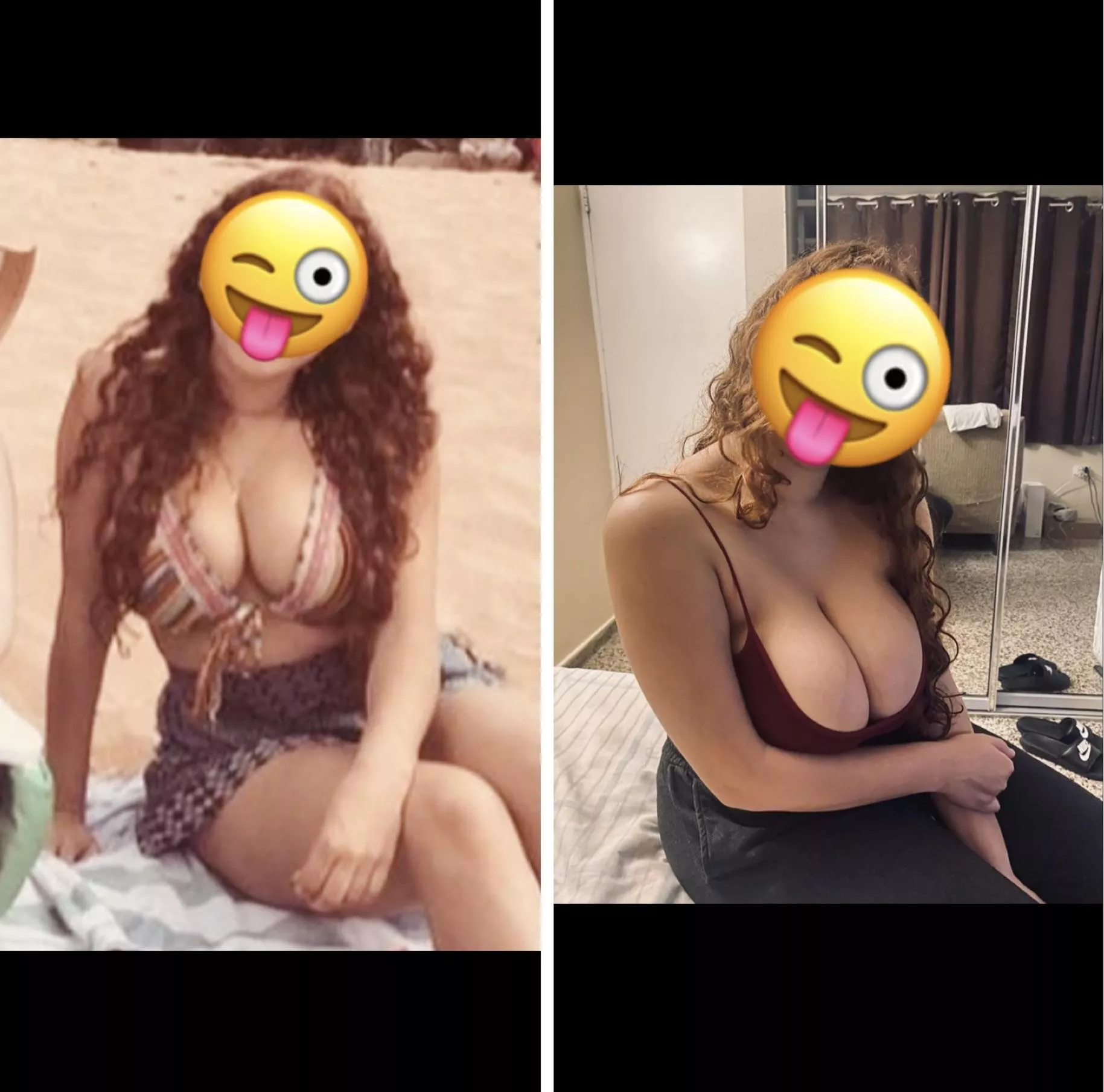 Cleavage when I was 18 vs cleavage now at my 26’s… which one do you guys prefer?