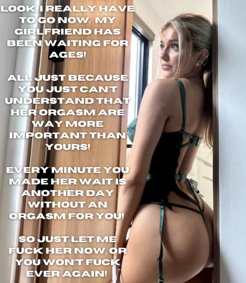 Don’t make her wait!