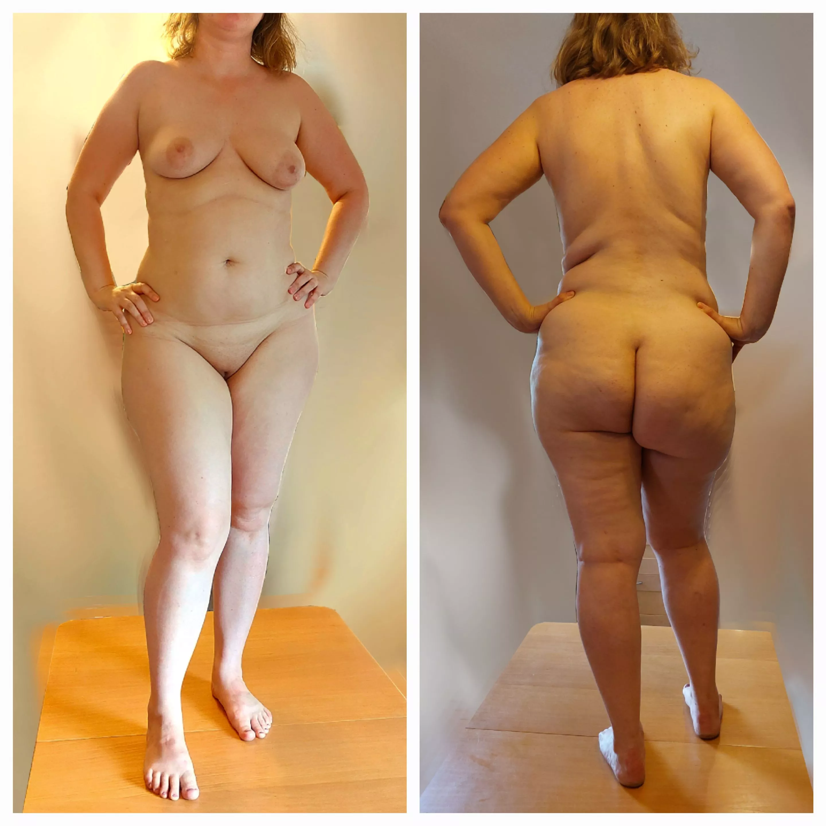 F33 5.5ft 167lbs My front and back. What do you think? F33 5.5ft 167lbs My front and back. What do you think?