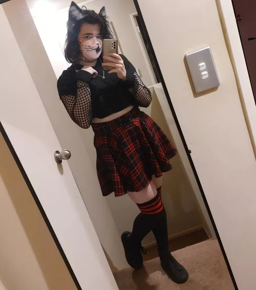 Full Catboy today for an art convention, was so much fun. 🥰