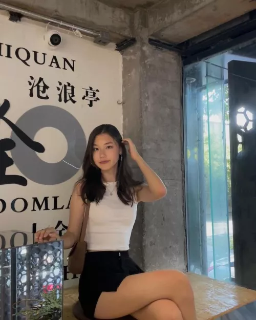 Hey guys, have you seen this amazing black mini skirt?! It's hot af and would look great on anyone. Perfect for a night out or just to feel sexy. What do you all think, yay or nay?