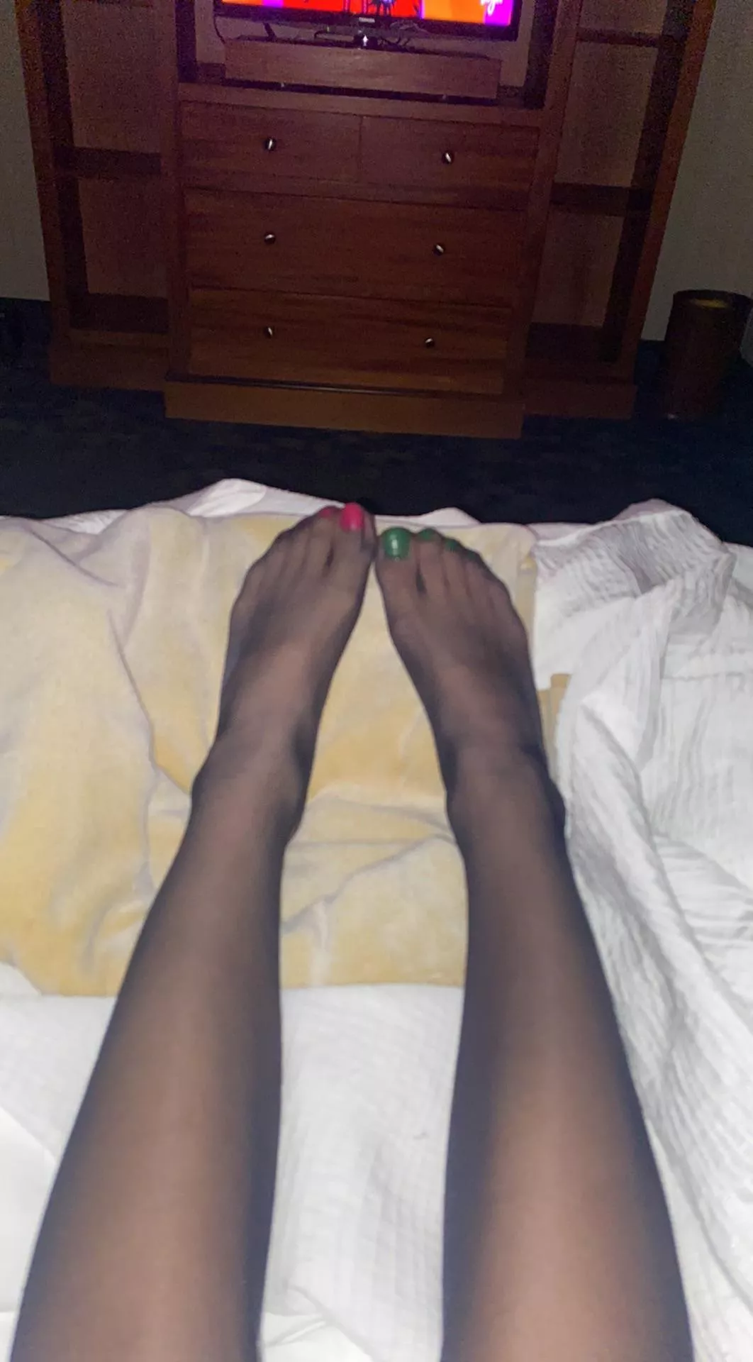 I don’t think grandma would miss her nylons right?