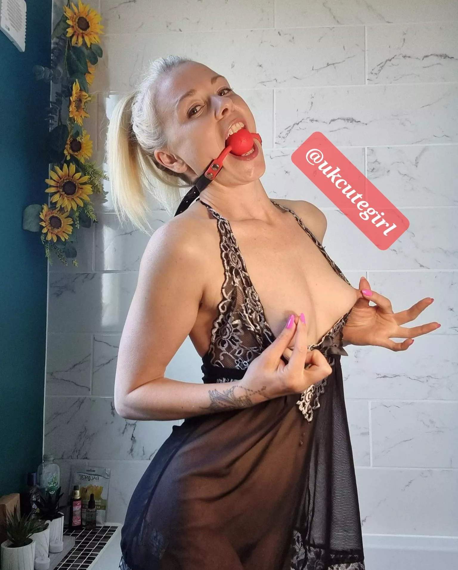 I really get so slutty when gagged 🥵