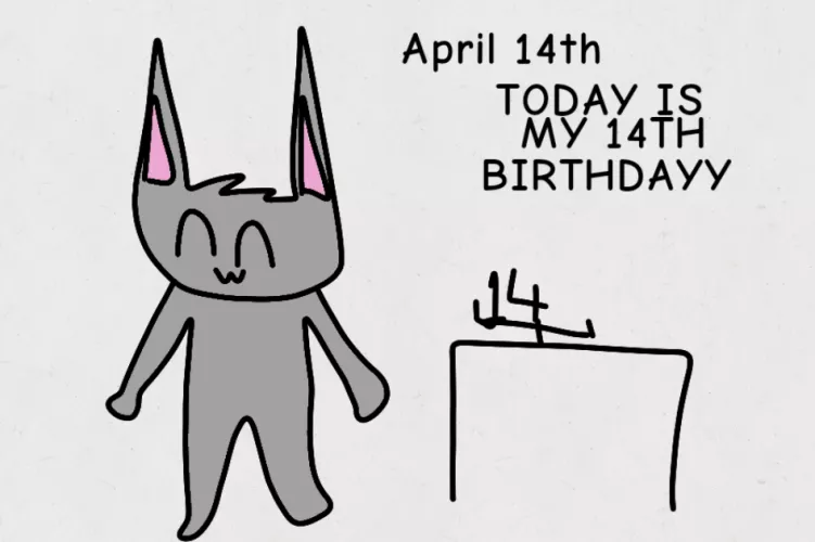 IT'S MY BIRTHDAY TODAYYYY :3