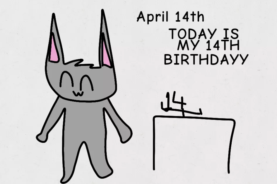 IT'S MY BIRTHDAY TODAYYYY :3
