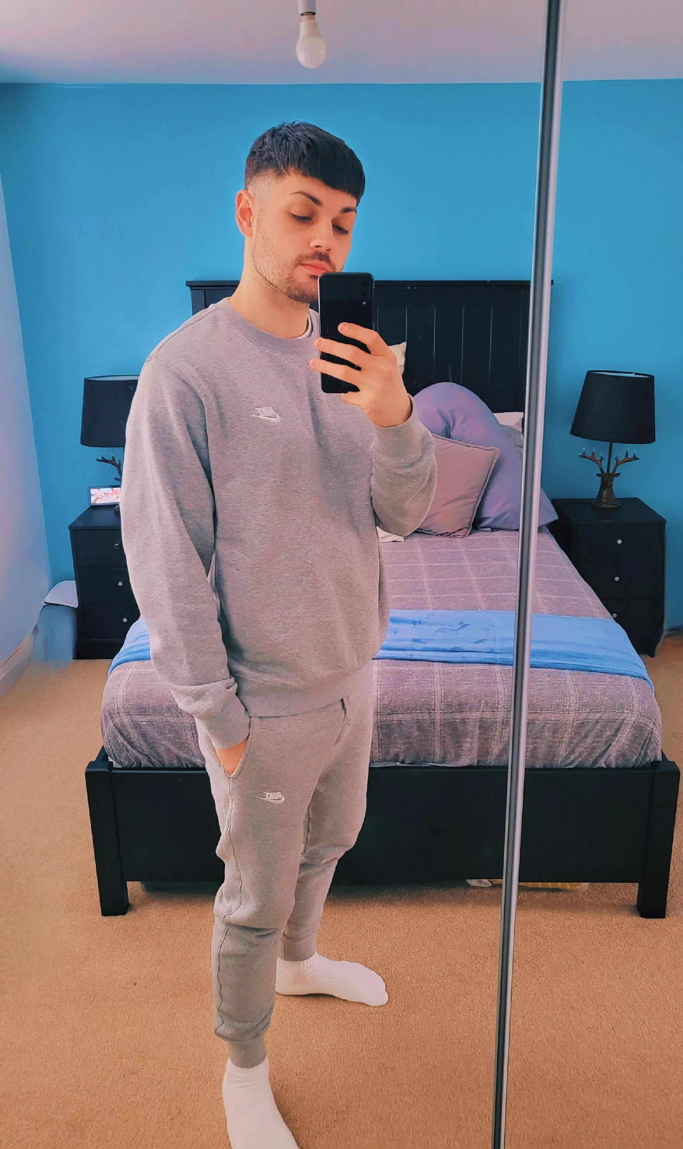 Joggers mean easy access 😈