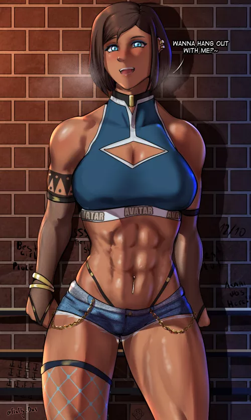 Korra [Artist: FluffyDus]