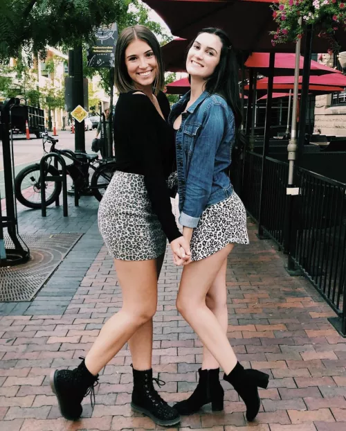 leopard skirt cuties