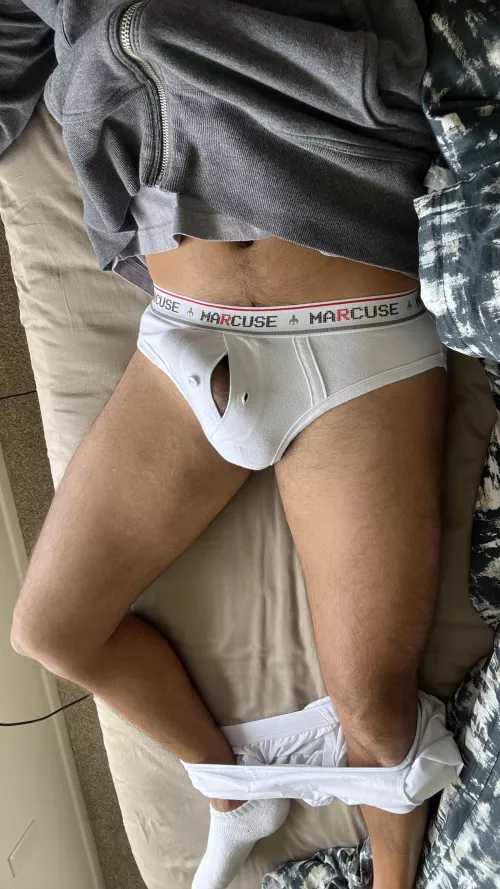 love wearing these in the locker room so everyone can see what I’m failing to hide here through these buttoned down briefs