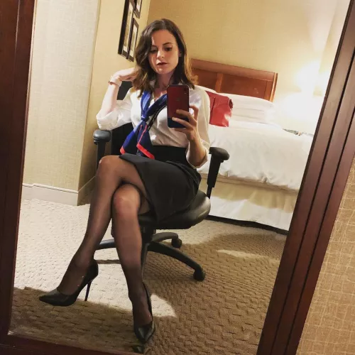 Mom of 3 and a flight attendant...WOW