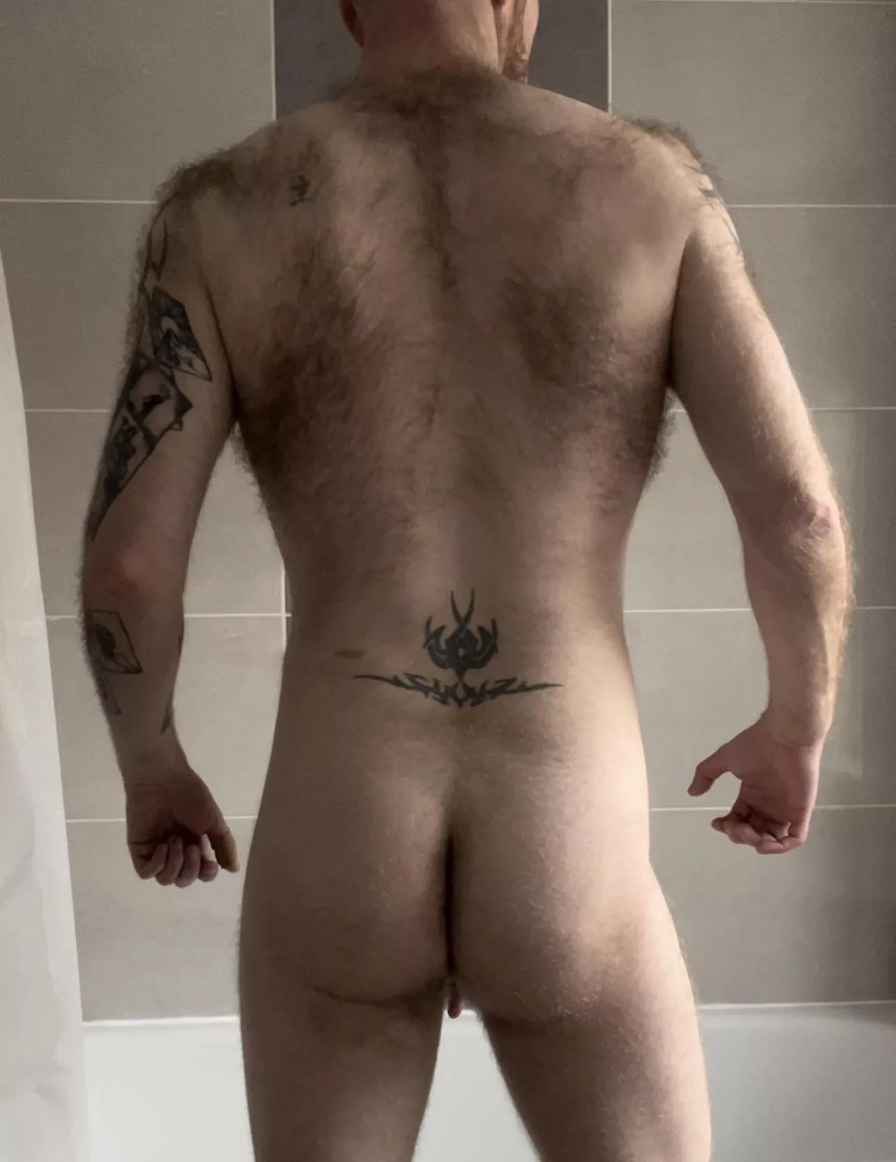 My naked ginger ass!