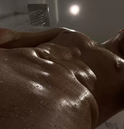 Needed to wash off the oil