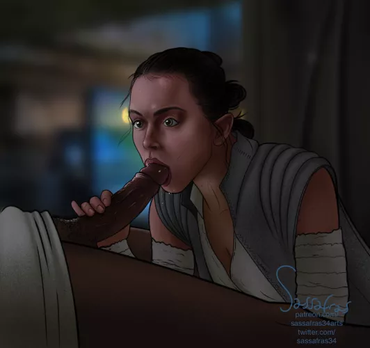 Rey Trying to Wake Finn From His Coma (Sassafras)