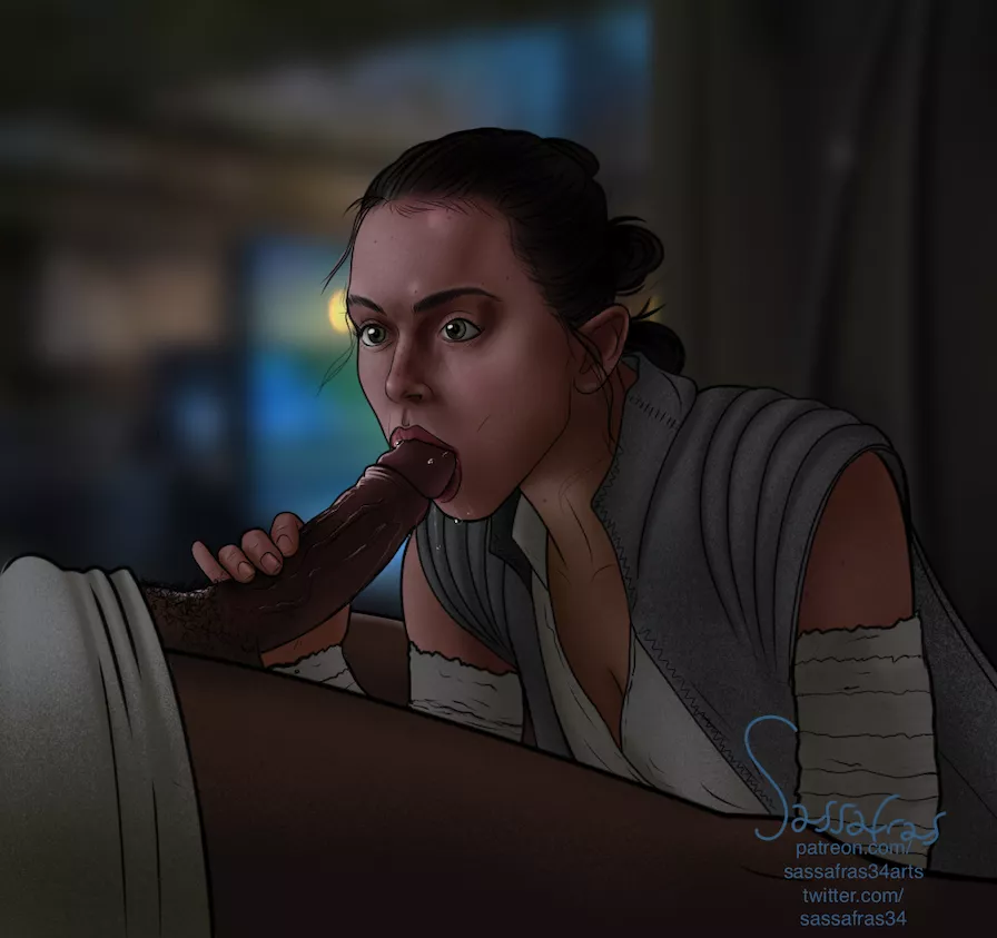 Rey Trying to Wake Finn From His Coma (Sassafras)