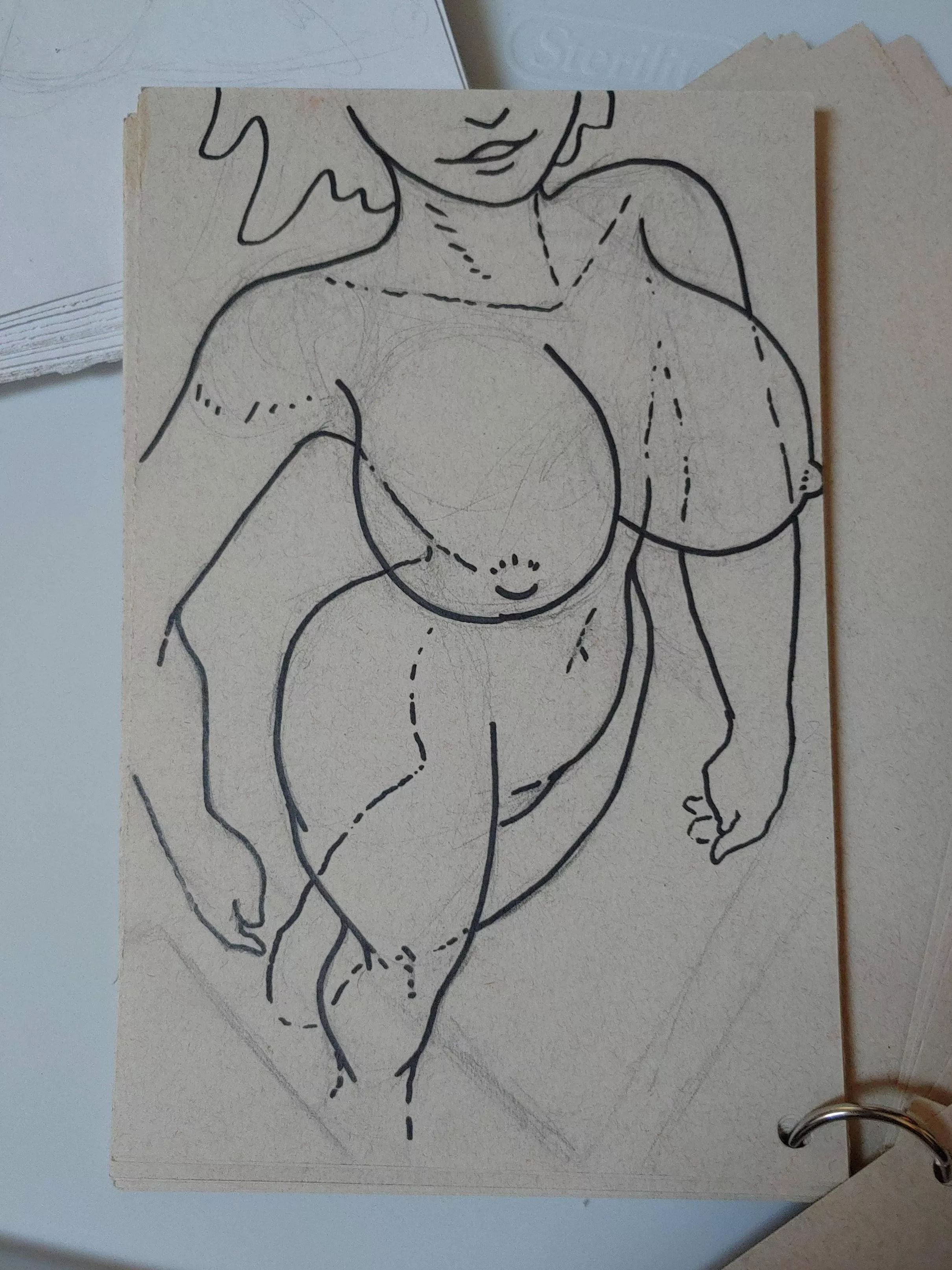 Slimegirl sketch (OC)