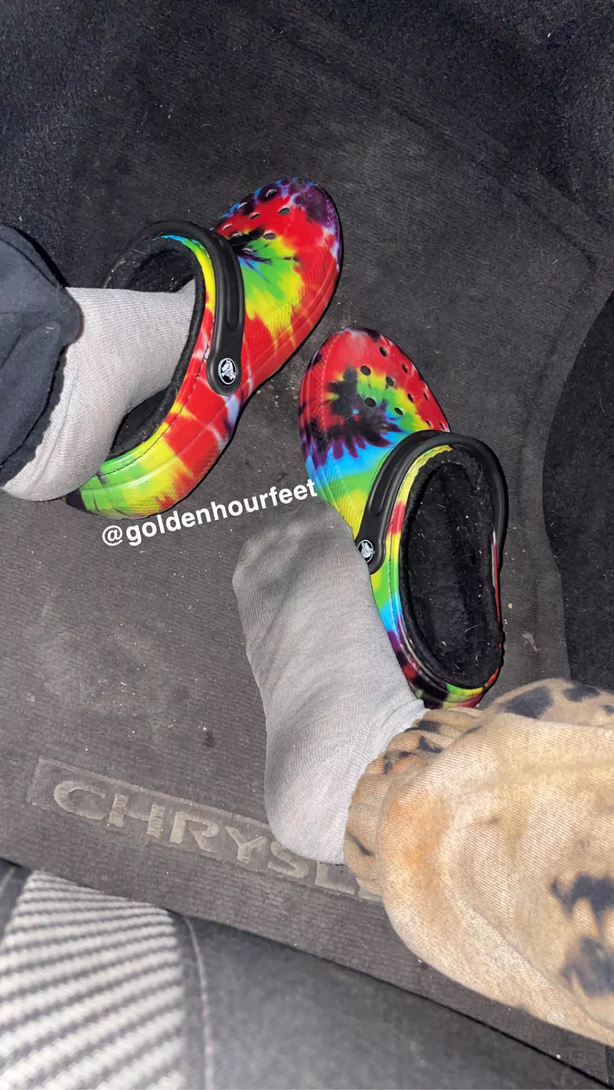 Smelly socks I’m shipping tomorrow😈 the car started smelling as soon as I took one foot out🤣