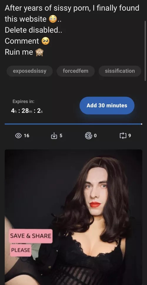 Stumbled across an exposure site 😳 No going back! Link in comments… 🙊
