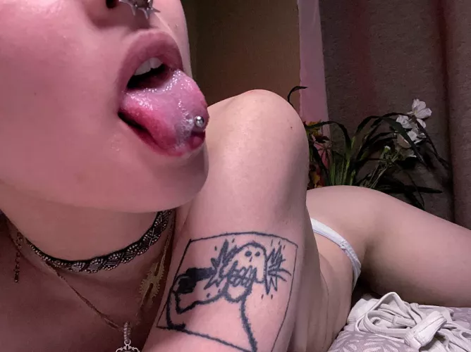 what desire did my tongue arouse in you?^^