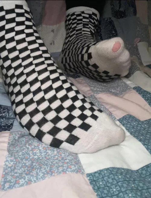wore a hole in my favorite pair of socks [selling] size 10