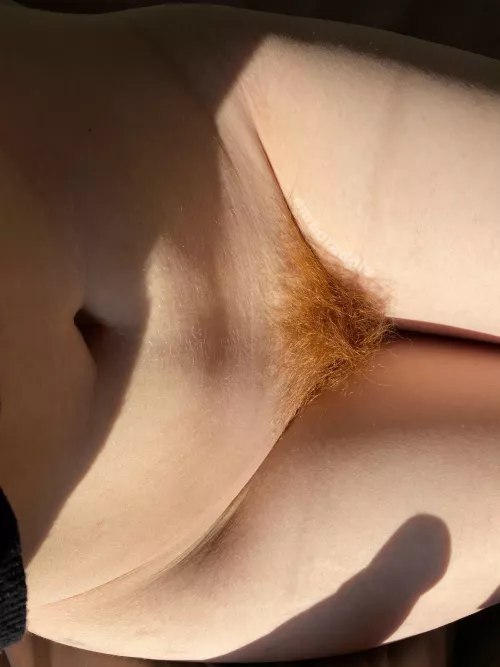 a bit of fire peeking out from my creamy thighs