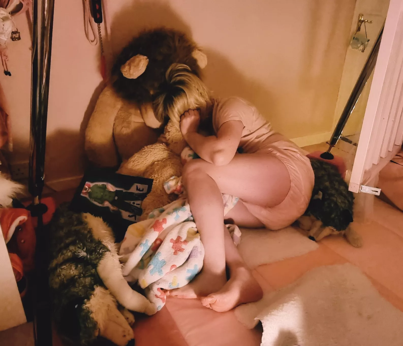 All tuckered out after story time