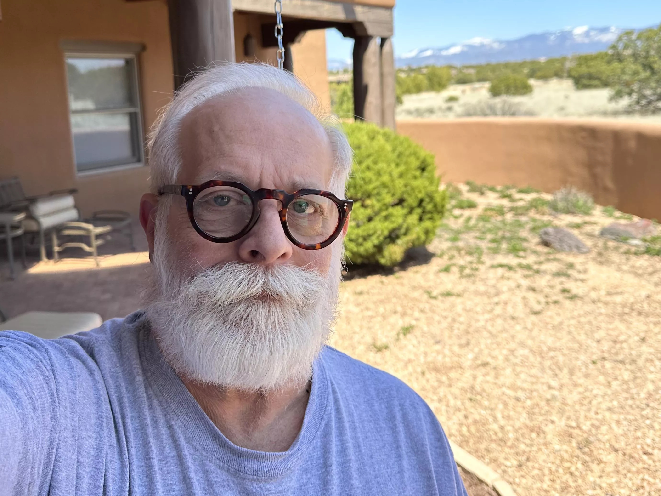 Beautiful day in the mountains today