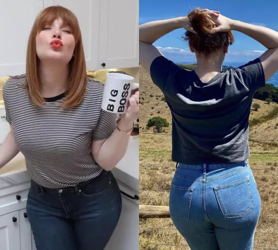 Bryce Dallas Howard has such a thick perfect milf body