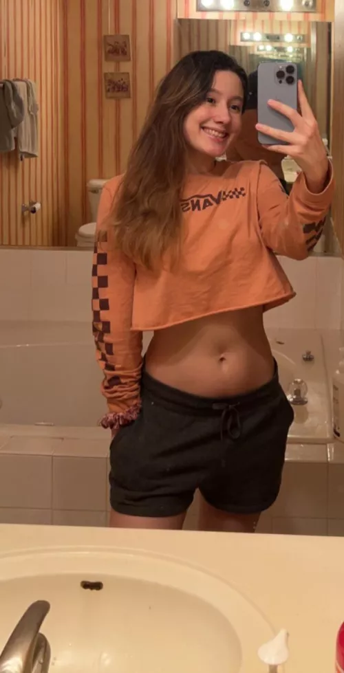 Cropped long selve💖