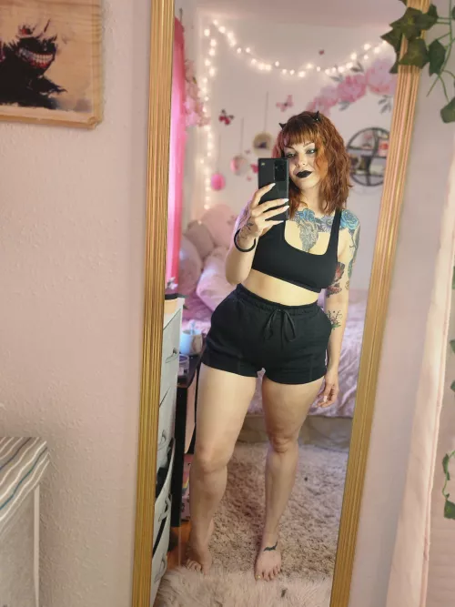 Don't underestimate a horny goth milf