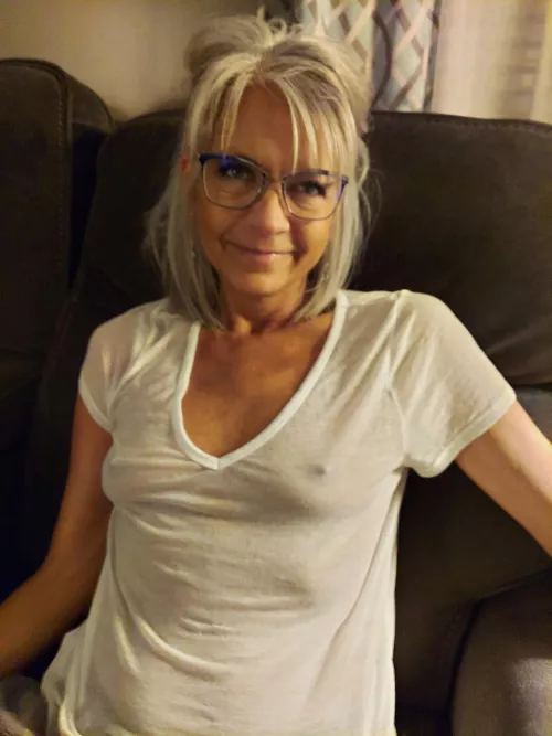 F53 Movie night with my sexy wife!