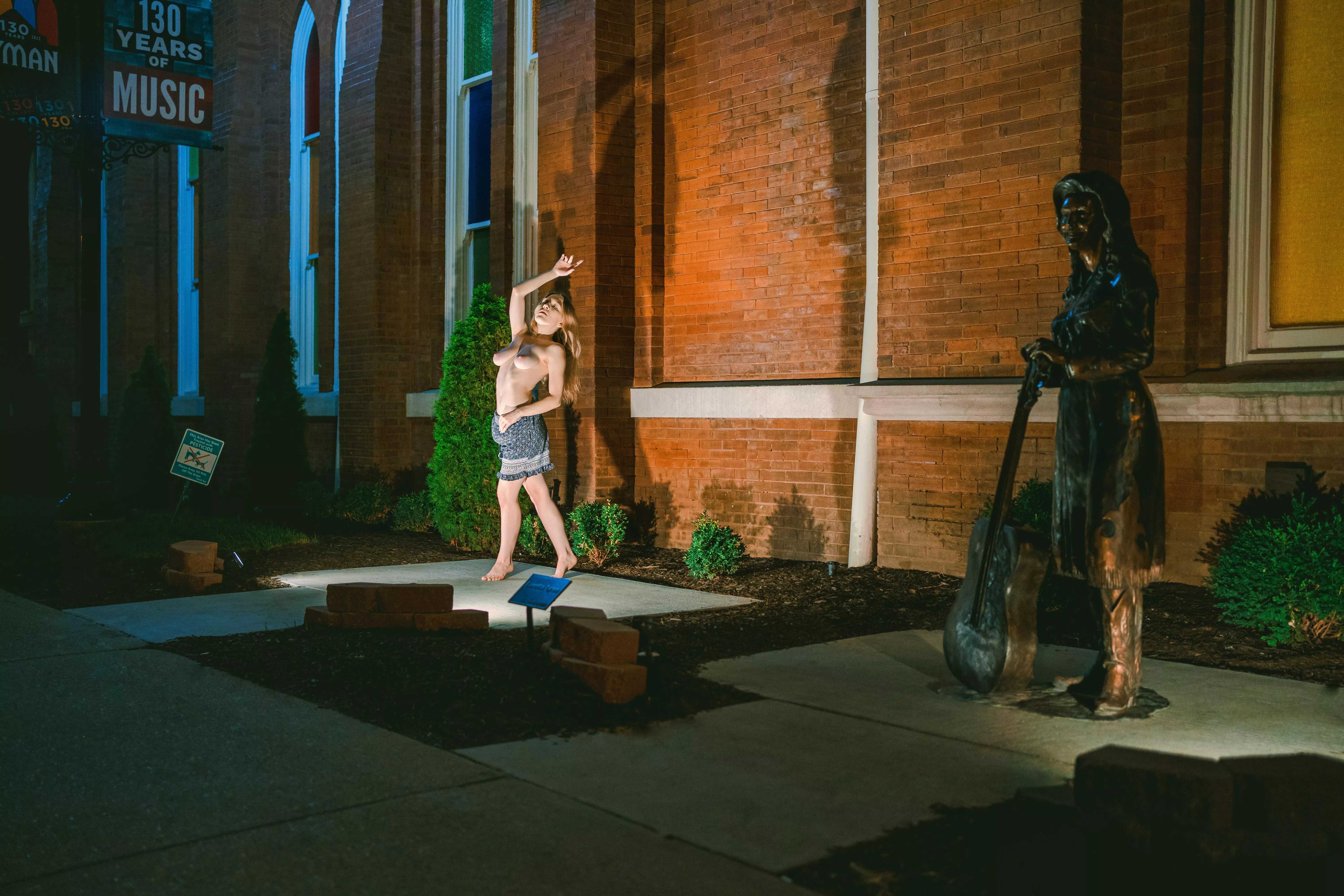 Flashing at the mother church