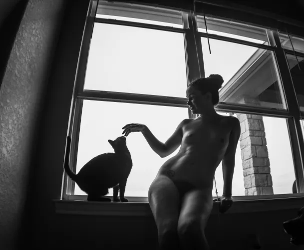 her name is Snarkles (self shot)