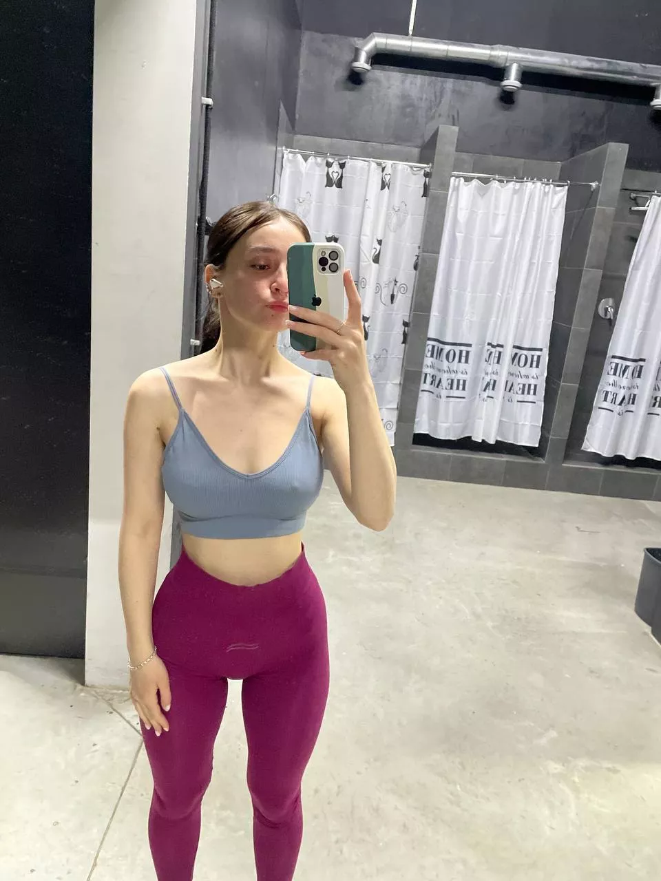 I like it when guys stare at my nipples at the gym