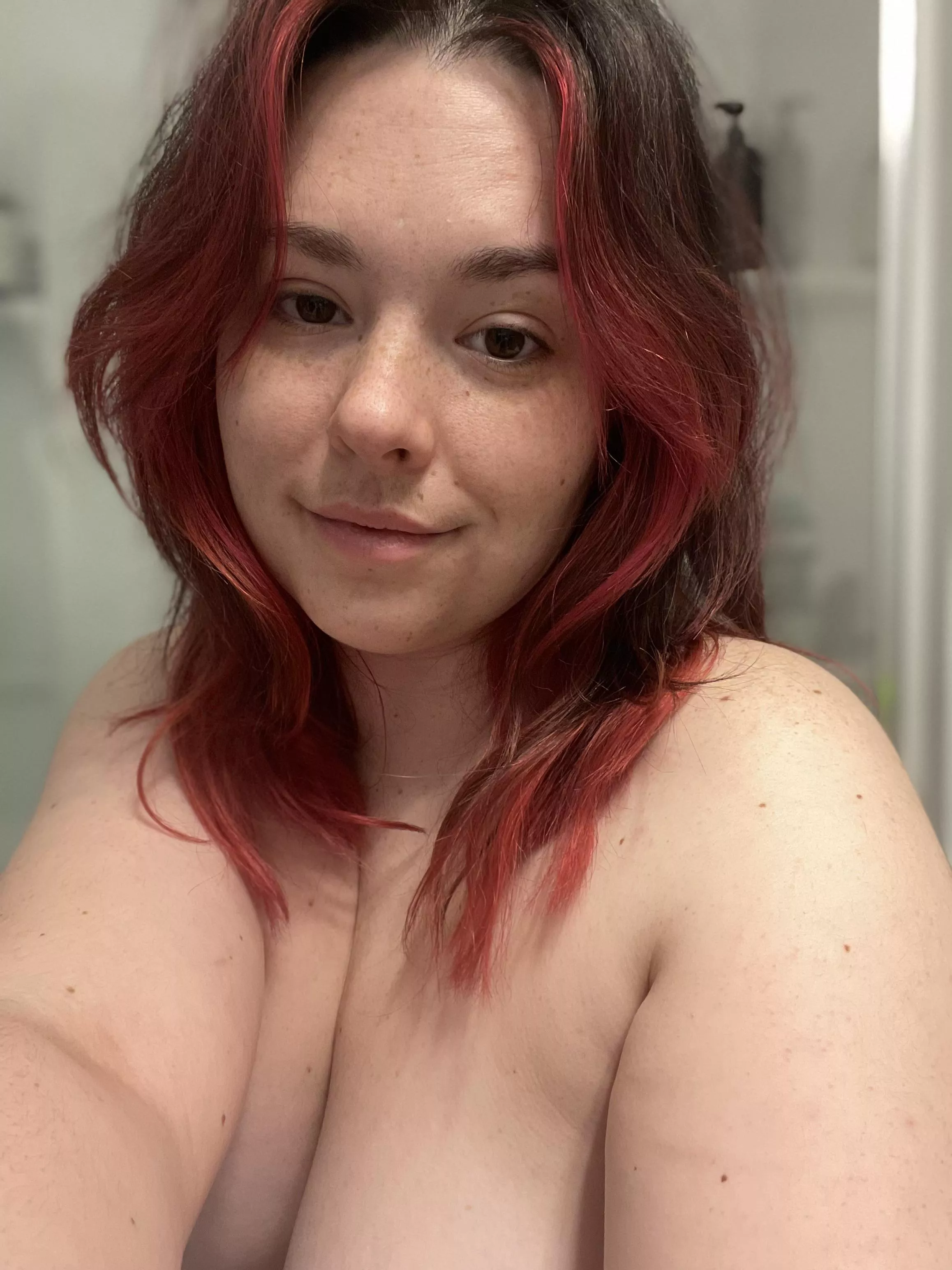 I’m so sleepy, who wants to wake me up in the shower?