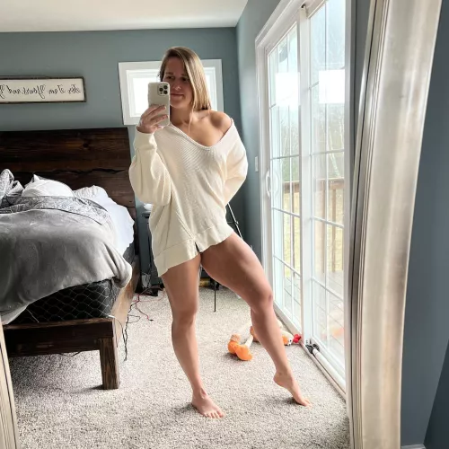 It's a beautiful day, so this is the only thing I plan on wearing