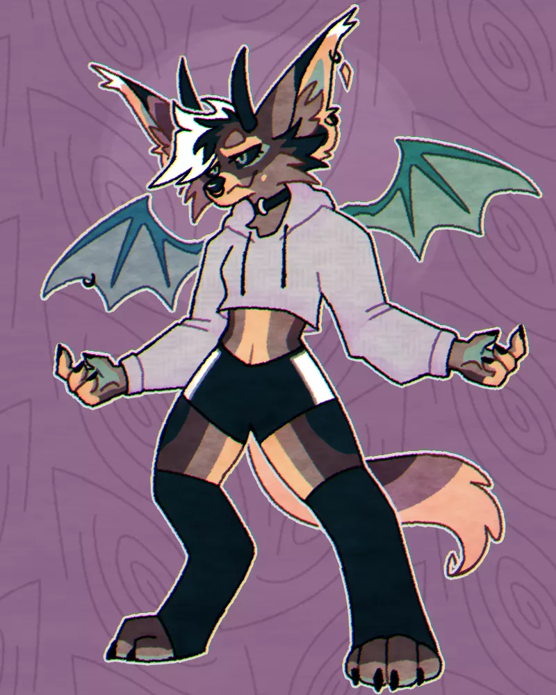 Ivory! A request done for crxwclawz on Twitter.