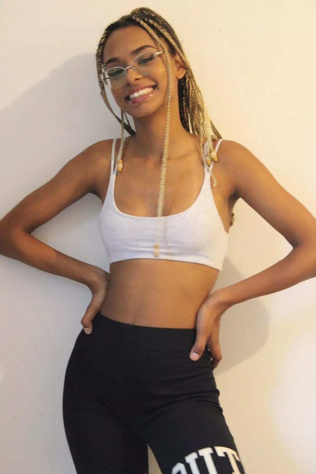 Just trying to look my best and catch someone's eye