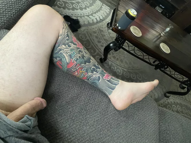 Like my leg tattoo?
