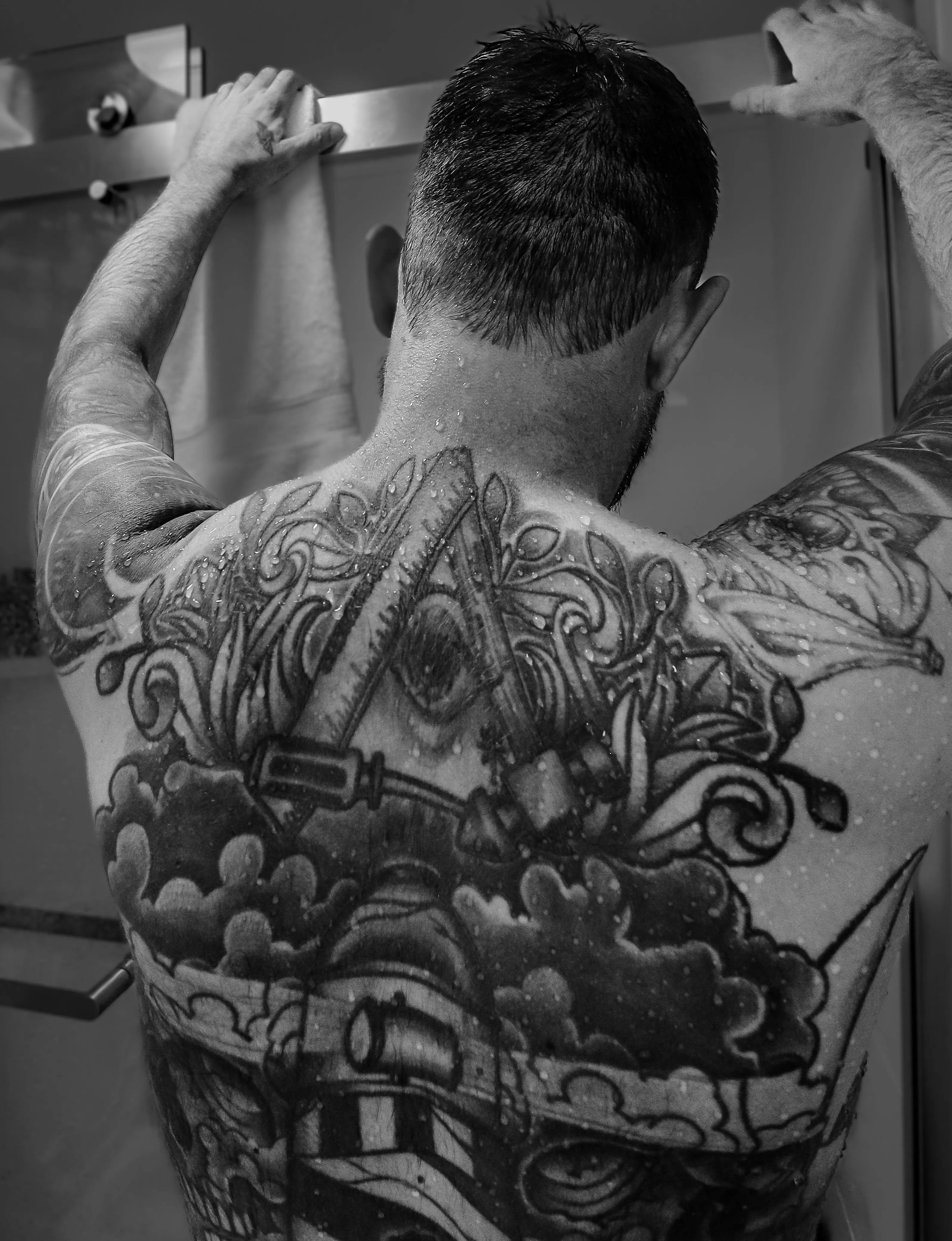 Might need some help drying off 😏