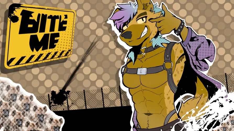 my fursona all out attack (by me